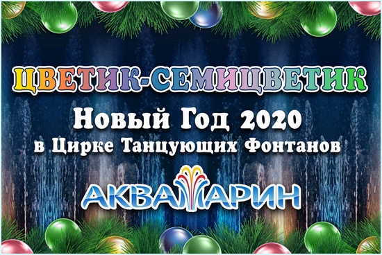 ЦВЕТИК-СЕМИЦВЕТИК Новогоднее шоу 2020 ЦВЕТИК-СЕМИЦВЕТИК Новогоднее шоу 2020